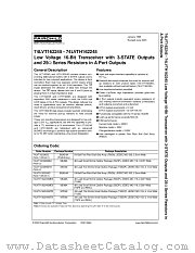 74LVT162245G datasheet pdf Fairchild Semiconductor