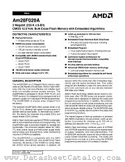 AM28F020A datasheet pdf Advanced Micro Devices