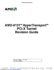 AMD-8131 datasheet pdf Advanced Micro Devices