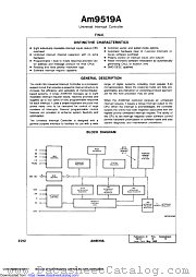 AM9519A datasheet pdf Advanced Micro Devices