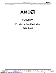 AMD-766 datasheet pdf Advanced Micro Devices