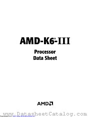 AMD-K6-III datasheet pdf Advanced Micro Devices