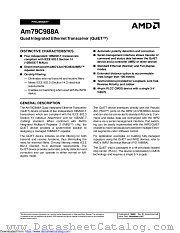 AM79C988A datasheet pdf Advanced Micro Devices
