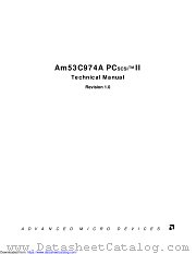 AM53C974A datasheet pdf Advanced Micro Devices