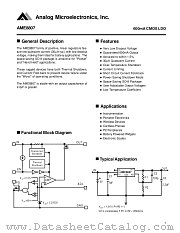AME8807 datasheet pdf Analog Microelectronics
