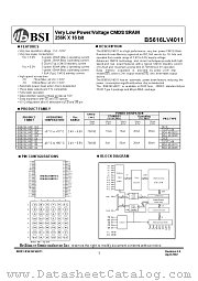 BS616LV4011 datasheet pdf Brilliance Semiconductor