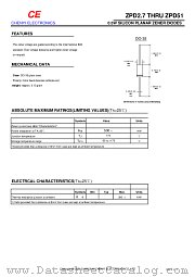 ZPD8.2 datasheet pdf Chenyi Electronics