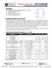 FP1510SOT89 datasheet pdf Filtronic