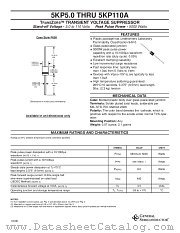 5KP33A datasheet pdf General Semiconductor
