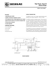 GS551 datasheet pdf Gennum Corporation