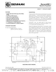 GS3011 datasheet pdf Gennum Corporation