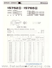 1S757H datasheet pdf Hitachi Semiconductor