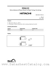 HSK122 datasheet pdf Hitachi Semiconductor