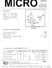 MSB75D datasheet pdf Micro Electronics