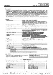 M30622ECT-XXXFP datasheet pdf Mitsubishi Electric Corporation