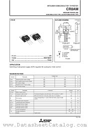 CR8AM datasheet pdf Mitsubishi Electric Corporation