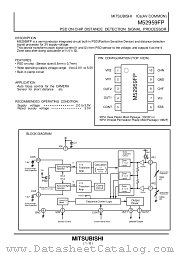 M52959FP datasheet pdf Mitsubishi Electric Corporation