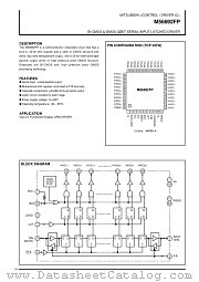 M56692FP datasheet pdf Mitsubishi Electric Corporation