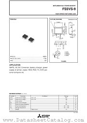 FS5VS-9 datasheet pdf Mitsubishi Electric Corporation