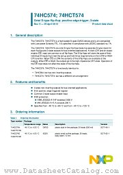 74HC574PW datasheet pdf NXP Semiconductors