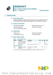 BSS84AKT datasheet pdf NXP Semiconductors