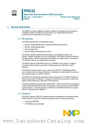 PN5331B3HN datasheet pdf NXP Semiconductors