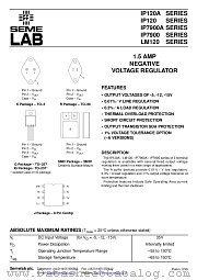 LM120 datasheet pdf SemeLAB