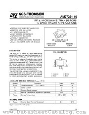 AM2729-110 datasheet pdf SGS Thomson Microelectronics