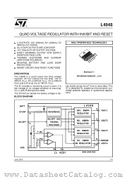 L4948 datasheet pdf SGS Thomson Microelectronics