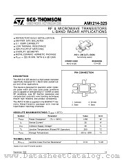 AM1214-325 datasheet pdf SGS Thomson Microelectronics