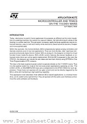 AN392 datasheet pdf SGS Thomson Microelectronics