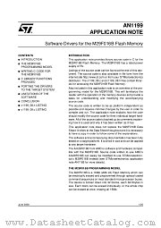 AN1199 datasheet pdf SGS Thomson Microelectronics