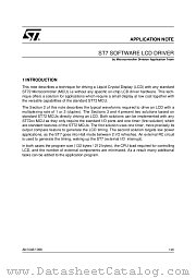 AN1048 datasheet pdf SGS Thomson Microelectronics