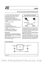 L4957D2.5 datasheet pdf SGS Thomson Microelectronics