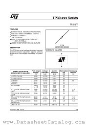 TP30-220 datasheet pdf SGS Thomson Microelectronics