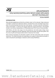 AN885 datasheet pdf SGS Thomson Microelectronics