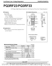 PQ3RF33 datasheet pdf SHARP
