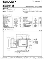 LM32K101 datasheet pdf SHARP