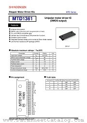 MTD1361 datasheet pdf Shindengen