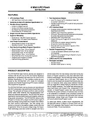 SST49LF040 datasheet pdf Silicon Storage Technology