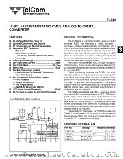 TC850 datasheet pdf TelCom Semiconductor