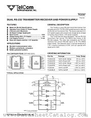 TC232 datasheet pdf TelCom Semiconductor
