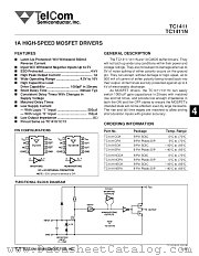 TC1411N datasheet pdf TelCom Semiconductor