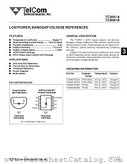 TC9491A datasheet pdf TelCom Semiconductor