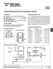 TC4626 datasheet pdf TelCom Semiconductor