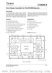 U2402B-B datasheet pdf TEMIC