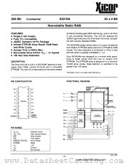 X2210A datasheet pdf Xicor