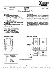 X2804AI datasheet pdf Xicor