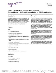 LUCL9312AP-D datasheet pdf Agere Systems