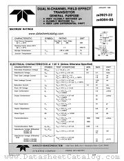 2N4084 datasheet pdf Amelco Semiconductor
